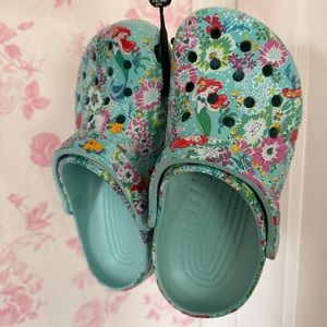 Little mermaid Vera Bradley crocs